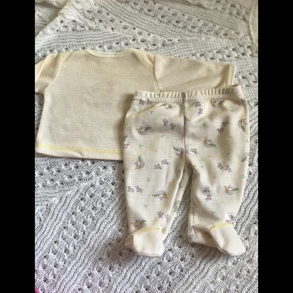 Rare 1970’sNoah’s Ark Appliqué two by two Preemie - Picture 7 of 7